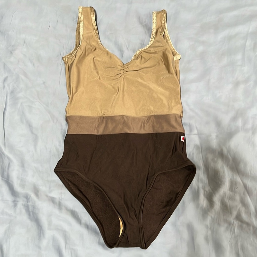 Yumiko Leotard Beige